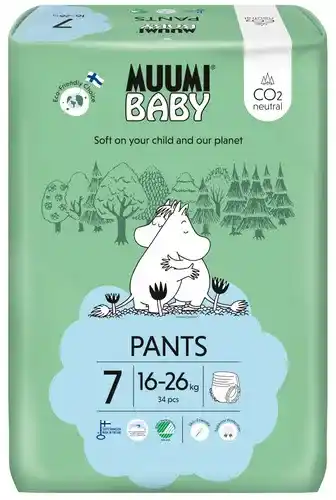 De Online Drogist Muumi baby ecologische luierbroekjes 7 extra xl aanbieding