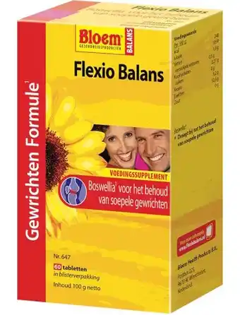 De Online Drogist Bloem flexio balans tabletten aanbieding