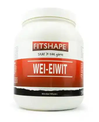 De Online Drogist Fitshape wei eiwit vanille aanbieding