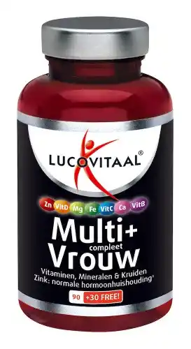 De Online Drogist Lucovitaal multi+ compleet vrouw tabletten aanbieding