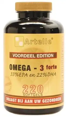 De Online Drogist Artelle omega 3 forte softgels aanbieding