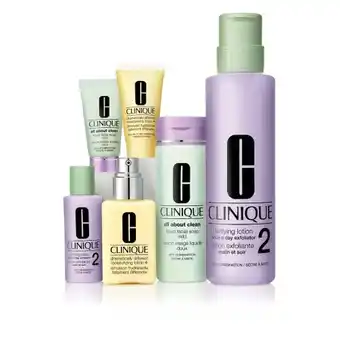 Douglas Clinique 3-phase systemcare great skin everywhere skincare set: for dry combination skin aanbieding