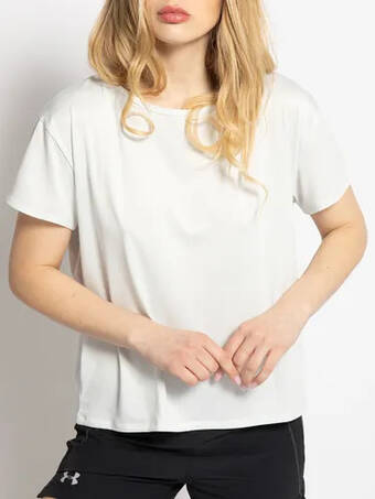 Dress For Less Under armour sportshirt in wit voor dames aanbieding
