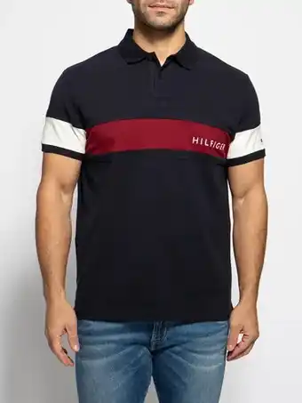 Dress For Less Tommy hilfiger poloshirt in blauw voor heren aanbieding