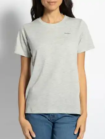 Dress For Less Pepe jeans t-shirt in grijs voor dames aanbieding