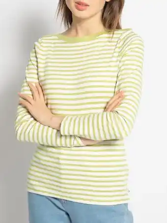 Dress For Less Tom tailor longsleeve in groen voor dames aanbieding