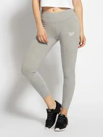 Dress For Less Reebok legging in grijs voor dames aanbieding