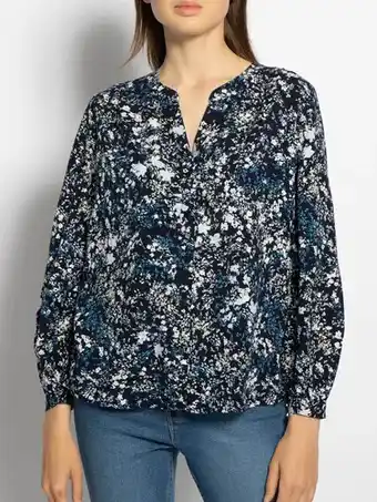 Dress For Less Tom tailor blouse in blauw voor dames aanbieding