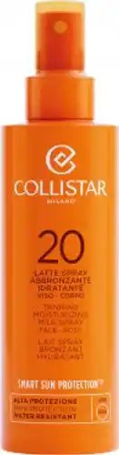 Drogist.nl Collistar tanning moisturizing milk spray face-body spf 20 200ml aanbieding