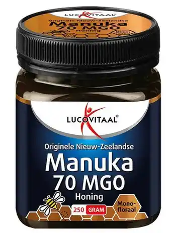 Drogist.nl Lucovitaal manuka honing 70mgo 250g aanbieding