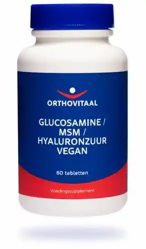 Drogist.nl Orthovitaal glucosamine / msm / hyaluronzuur 60tb aanbieding