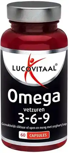 Drogist.nl Lucovitaal omega 3-6-9 vetzuren 60 capsules aanbieding