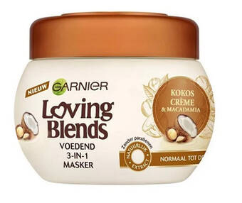 Drogist.nl Garnier loving blends kokos & macadamia masker 300ml aanbieding