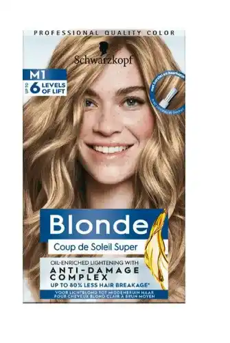 Drogist.nl Schwarzkopf blonde coupe de soleil highlights super 1 stuk aanbieding