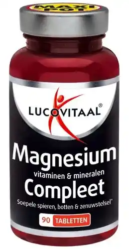 Drogist.nl Lucovitaal magnesium, vitamine & mineralen compleet 90 tabletten aanbieding