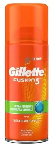 Drogist.nl Gillette scheergel fusion5 ultra sensitive 75ml aanbieding