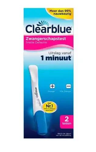 Drogist.nl Clearblue zwangerschapstest duo 2 stuks aanbieding