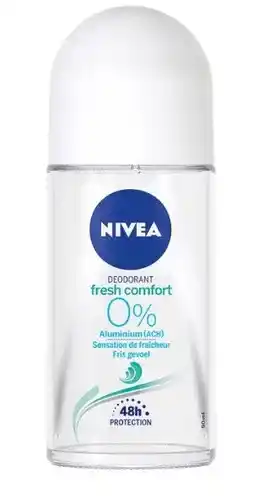 Drogist.nl Nivea deoroller fresh comfort 50ml aanbieding