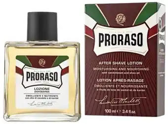 Drogist.nl Proraso aftershave lotion sandelwood 100ml aanbieding