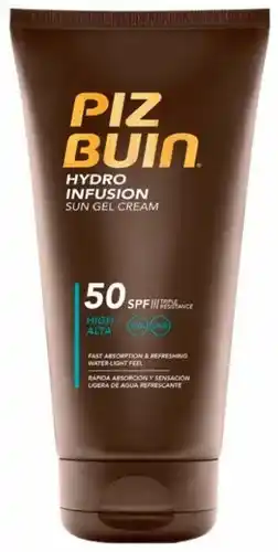 Drogist.nl Piz buin zonnebrandcrème hydro infusion spf50 150ml aanbieding