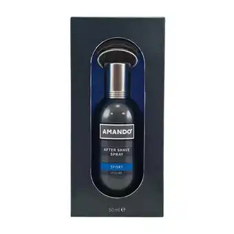 Drogist.nl Amando sport aftershave 50ml aanbieding