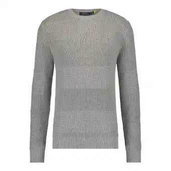 Duetz Ralph lauren structuur pullover met ronde hals in katoen - xxl - heren aanbieding