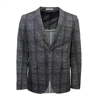 Duetz Floris duetz colbert geruit antraciet - 46 - heren aanbieding