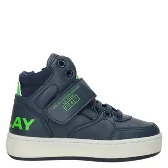 Durlinger Schoenen Replay cobra kid basket veterboot jongens blauw aanbieding