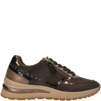 Durlinger Schoenen Tamaris sneaker dames bruin aanbieding