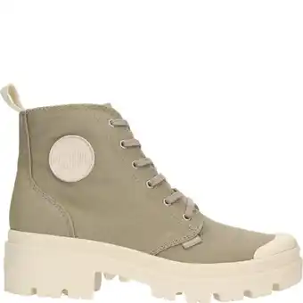 Durlinger Schoenen Palladium pallabase veterboot dames groen aanbieding