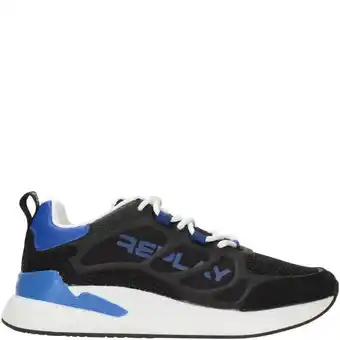 Durlinger Schoenen Replay maze sneaker jongens zwart/blauw aanbieding