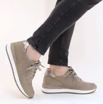 Durlinger Schoenen Marco tozzi sneaker dames beige aanbieding