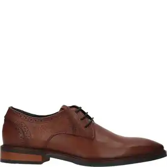 Durlinger Schoenen Dstrct veterschoen heren cognac aanbieding