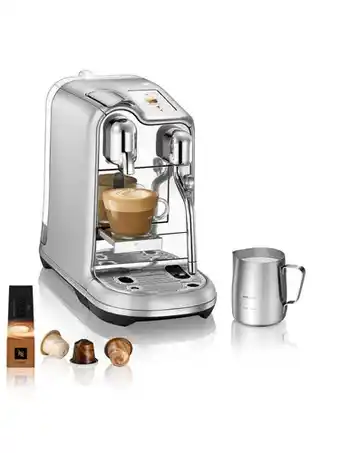 Expert Sage nespresso the creatista pro nespresso rvs aanbieding