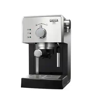 Expert Gaggia viva deluxe espresso apparaat rvs aanbieding