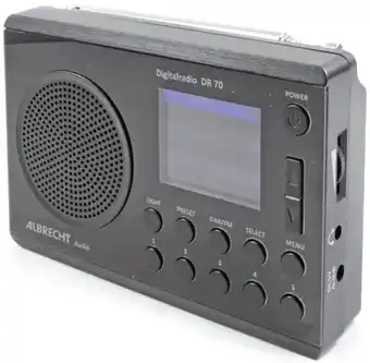 Expert Albrecht dr 70 dab radio zwart aanbieding