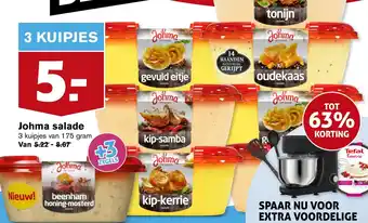 Hoogvliet Johma salade 175g aanbieding