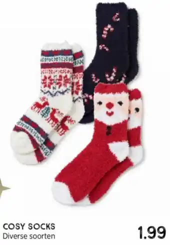 Xenos COSY SOCKS aanbieding