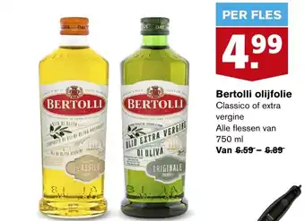 Hoogvliet Bertolli olijfolie 750ml aanbieding