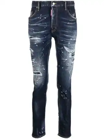 Farfetch Dsquared2 skinny jeans - blauw aanbieding