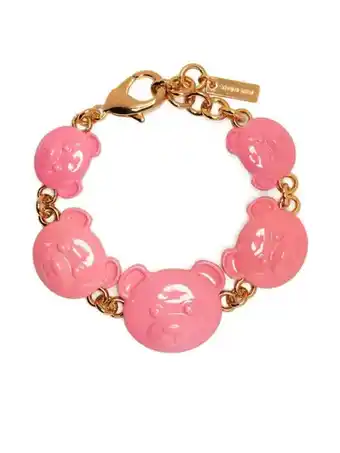 Farfetch Moschino armband - roze aanbieding