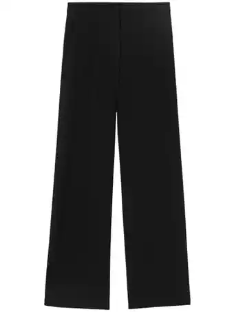 Farfetch Burberry pantalon met split - black aanbieding