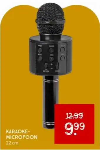 Xenos KARAOKE-MICROFOON 22 cm aanbieding