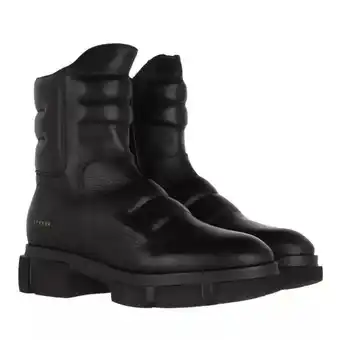 Fashionette Copenhagen boots & laarzen - cph546 biker boot calf leather in zwart aanbieding