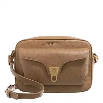 Fashionette Coccinelle crossbody bags - beat ostrich in bruin aanbieding