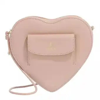 Fashionette Furla crossbody bags - camelia heart mini cross in poeder roze aanbieding