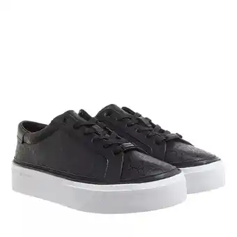 Fashionette Calvin klein sneakers - flatform cupsole lace up epi mn in zwart aanbieding