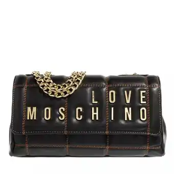 Fashionette Love moschino crossbody bags - embroidery quilt in zwart aanbieding