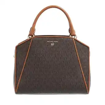 Fashionette Michael kors satchels - medium satchel in bruin aanbieding