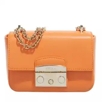 Fashionette Furla crossbody bags - metropolis mini crossbody in oranje aanbieding